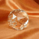50MM FENG SHUI HANGING CRYSTAL BALL Sphere Prism Rainbow SuncatcherPendant T5E7