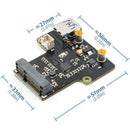 Raspberry Pi X850 Msata Ssd Disk Expansion Board Supports 1Tb Usb 3.0