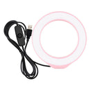 4.7 inch 12cm White USB LED Ring Light for Live Studio Flashes Fill Light