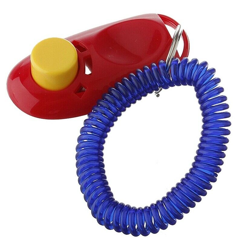 Red Clicker Training Obedience for Pet Dog Education Q4D5