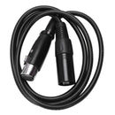 4 pin XLR Male to XLR FEMALE Power Cable Cord 1M for DSLR Camera Photograph G7V4