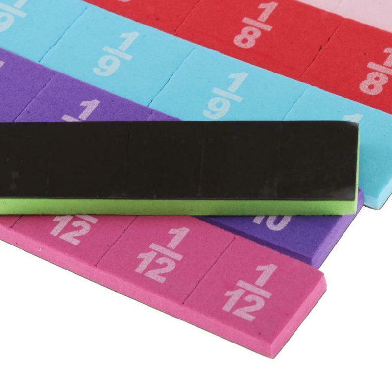 83 PCS Magnetic Fraction Tiles Math Manipulatives for Elementary School
