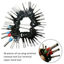 36PCS Stainless Steel Harness Connector Terminal Needle Retractor Removal Tool