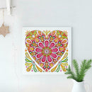 5D DIY Special Shaped Diamond Painting Heart Cross Stitch Mosaic Craft Kit