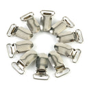 10 pcs Useful Pacifier Suspender Clips Webbing Dummy Strap Holder Craft Hook