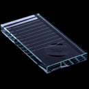 2In1 Eyelash Extension Crystal Glass Eyelashes Glue Pallet Adhesives Tray Holder
