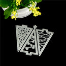 3pcs Christmas Tree Metal Cutting Dies For DIY Scrapbooking Album Paper Cards Z