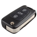 Flip Folding Remote Key Case Upgrade Shell Fob For Kia K2 K5 HYUNDAI KIA Replace