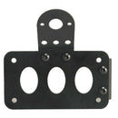 Universal Motorcycle Side Mounted Tail Light Frame License Plate Bracket Re
