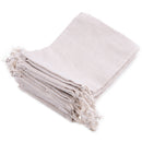 10x Natural Linen Burlap Jute Drawstring Pouch Gift Bags Wedding Favor Sack 6x4"