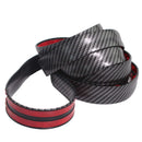 2.5M Carbon Fiber Front Bumper Lip Splitter Chin Spoiler Body Kit Trim new