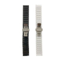 Luxury Ceramic Watch Wristband Strap Belt For 22mm Smart Bracelet Black