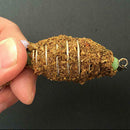 Fishing Net Trap Luminous Bead Copper Spring Shoal Netting Tackle Fishnet N E1Q6