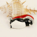Premium Quality  Penguin Brooch Elegant Pin Brooch Cute Penguie Shape Brooch