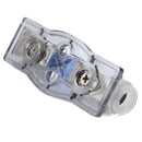 Zinc Car Audio 60 AMP Mini ANL Fuse Holder Block 4/8 GA IN 4/8 GA OUT with Fuse