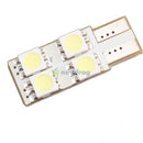 T10 W5W SMD 5050 4LED Car Interior Panel LED Wedge Dome Light Lamp Bulb Parts