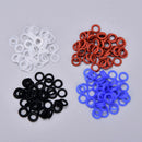 100x Silicone Rubber O-Ring Switch Dampeners For Keyboard Dampers Keycap blue 3C