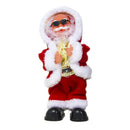 New Christmas Decorations Electric Shaking His Head Dance Santa Claus Music E4I7