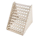 Pigment Painting 75 Bottles Paint Wooden Shelf Rack Holder Stand Organizer