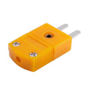 5Pcs RTD Circuits K Type Temperature Sensor Thermocouple Plugs Yellow