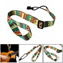 Ethnic Style Ukulele Strap Thermal Transfer Ribbon Durable Guitar Belt New