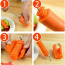 Manual Magic Roller Spiral Slicer Radish Potato Spiral Cutter Drop Nw
