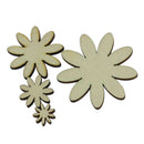 150x Mixed Wooden Shape Craft Wood Embellishments DIY Scrapbooking Art Craft