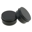 Lot 50pcs Portable Mini 30g Round Tin Jars Cosmetic Container Food Tins Box