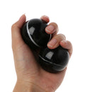 Natural Black 50mm Bian Stone Hand Ball Massaging Smooth Healing Crystal Sphere