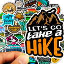 Wilderness Adventure Outdoor Stickers For Skateboard Bomb Luggage Car Case DIY