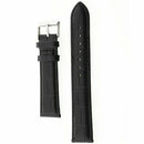20mm Watch Spare PU Black Bracelet Watch Strap Band I7W6