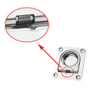 Heavy Duty Stainless Steel Boat Pull Ring Hatch Latch Handle Flush Locker