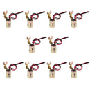 10 Pieces BAY15D LED Bulb Light Double Contact Socket Wire Connectors