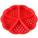 5-Cavity Waffles Cake Chocolate Pan Silicone Mold Baking Mould Kitchen Tool ME