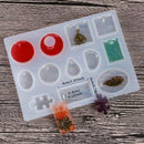 Casting Molds and Tools Set,Jewelry Molds Include 127Pcs Assorted Styles Si