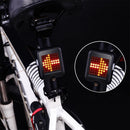 64 LED Bicycle Automatic Direction Indicator Taillight Safety Warning Rear Light