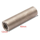 M8x40mm 1.25mm Threaded Rod Stud Round Connector Nut Stainless Steel