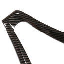 ABS Carbon Fiber Steering Wheel Frame Cover Trim for Alfa Romeo Giulia 2017 V2J6