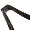 ABS Carbon Fiber Steering Wheel Frame Cover Trim for Alfa Romeo Giulia 2017 V2J6