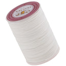 2 Roll Round Braided Polyester Waxed Threads for Leather Bags Luggage Sewing