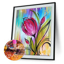 Flower 5D DIY Full Round Drill Diamond Painting Embroidery Kit Craft (B884)