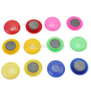 24 Pcs Round Design Refrigerator Fridge Whiteboard Decor Magnets Buttons