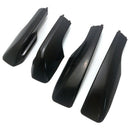 Car Styling Roof Rack Cover Bar Rail End Replacement Shell Accessories 4Pcs