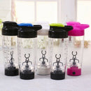 Portable Vortex Electric Protein Shaker Mixer Bottle Detachable Cup Y8M4