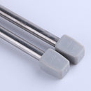 11 Sizes Stainless Steel Knitting Needles Single Pointed Tools Crochet Hooks