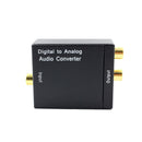 Digital to Analog Audio Converter Amplifier Decoder Optical Fiber Coaxial  3C