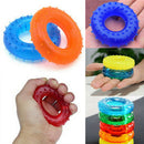 Silicone Finger Hand Grip Muscle Power Strength Training Rubber Ring Exercislj