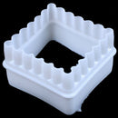 5pcs Pastry Mold for Cake Cookie For Christmas Kitchen, Square I9Y4
