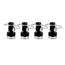4Pcs Magnetic Invisible RC Car Body Column Clips 1:10 RC Car Part Kit Black