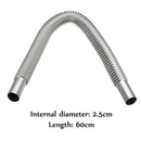 Exhaust Pipe Air Heater Stainless Steel Hose Car Accessories Truck Boat 60cm